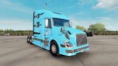Skin TFX International for the truck Volvo VNL 780 for American Truck Simulator
