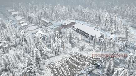 Forest game 3 - Winter season for MudRunner