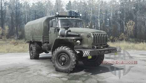 Ural 43206 v2.1 for Spintires MudRunner