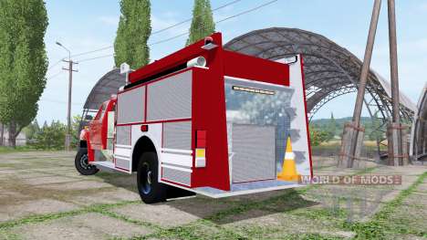 Ford F-700 fire truck for Farming Simulator 2017