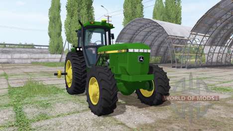 John Deere 4560 v1.3 for Farming Simulator 2017