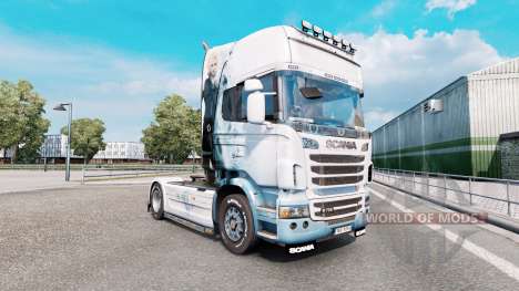 Final Fantasy skin for the truck Scania R-series for Euro Truck Simulator 2