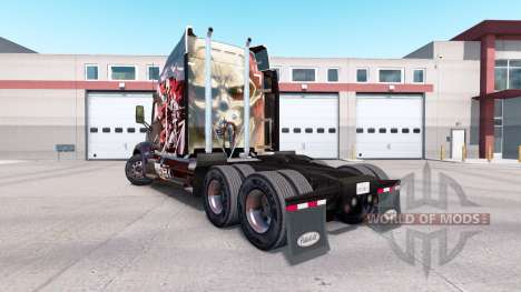 Skin Attack on Titan on tractor Peterbilt 579 for American Truck Simulator