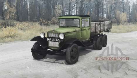 GAZ AAA 1934 for Spintires MudRunner