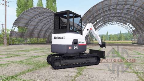 Bobcat E45 v2.4.7 for Farming Simulator 2017