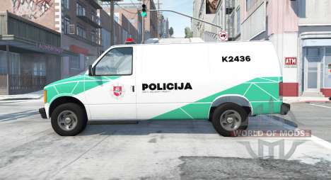 Gavril H-Series Lithuanian Police v1.1 for BeamNG Drive
