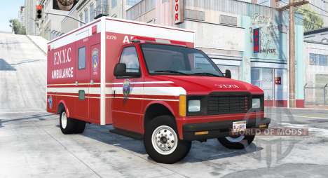 Gavril H-Series F.N.Y.C ambulance for BeamNG Drive