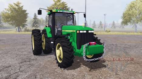 John Deere 8400 v4.0 for Farming Simulator 2013
