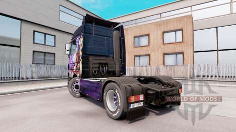 Skin Airbrush on truck Mercedes-Benz Actros MP3 for Euro Truck Simulator 2
