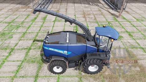 New Holland FR850 blue power for Farming Simulator 2017