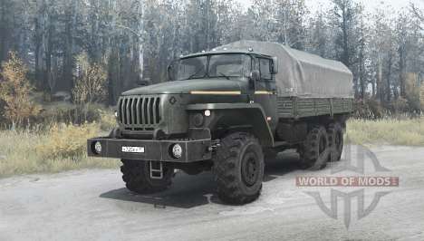 Ural 4320-1110-41 for Spintires MudRunner