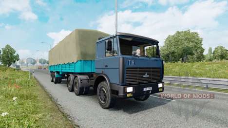 Russian traffic pack v1.8 for Euro Truck Simulator 2