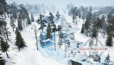 Winter-Siberia v1.1 for Spintires MudRunner