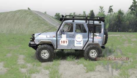 UAZ 31514 on-site trofi for Spin Tires