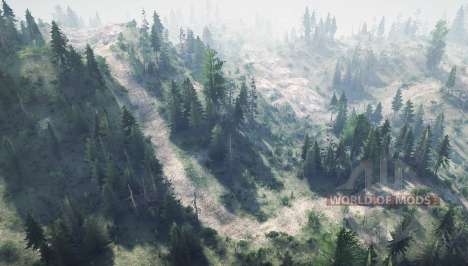 Mountain trail for Spintires MudRunner
