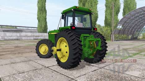 John Deere 4560 v1.3 for Farming Simulator 2017