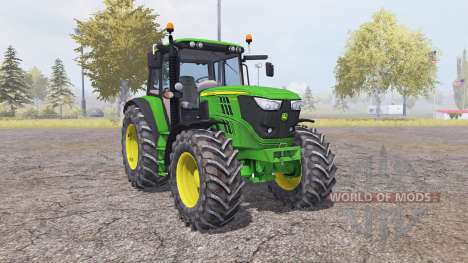 John Deere 6150M v2.0 for Farming Simulator 2013