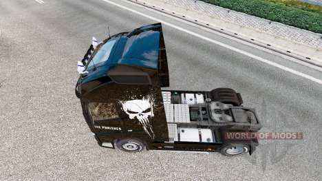 Skin Punisher for the truck Volvo FH-series for Euro Truck Simulator 2