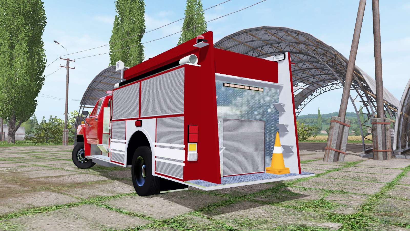 Farming simulator 17 fire truck mods