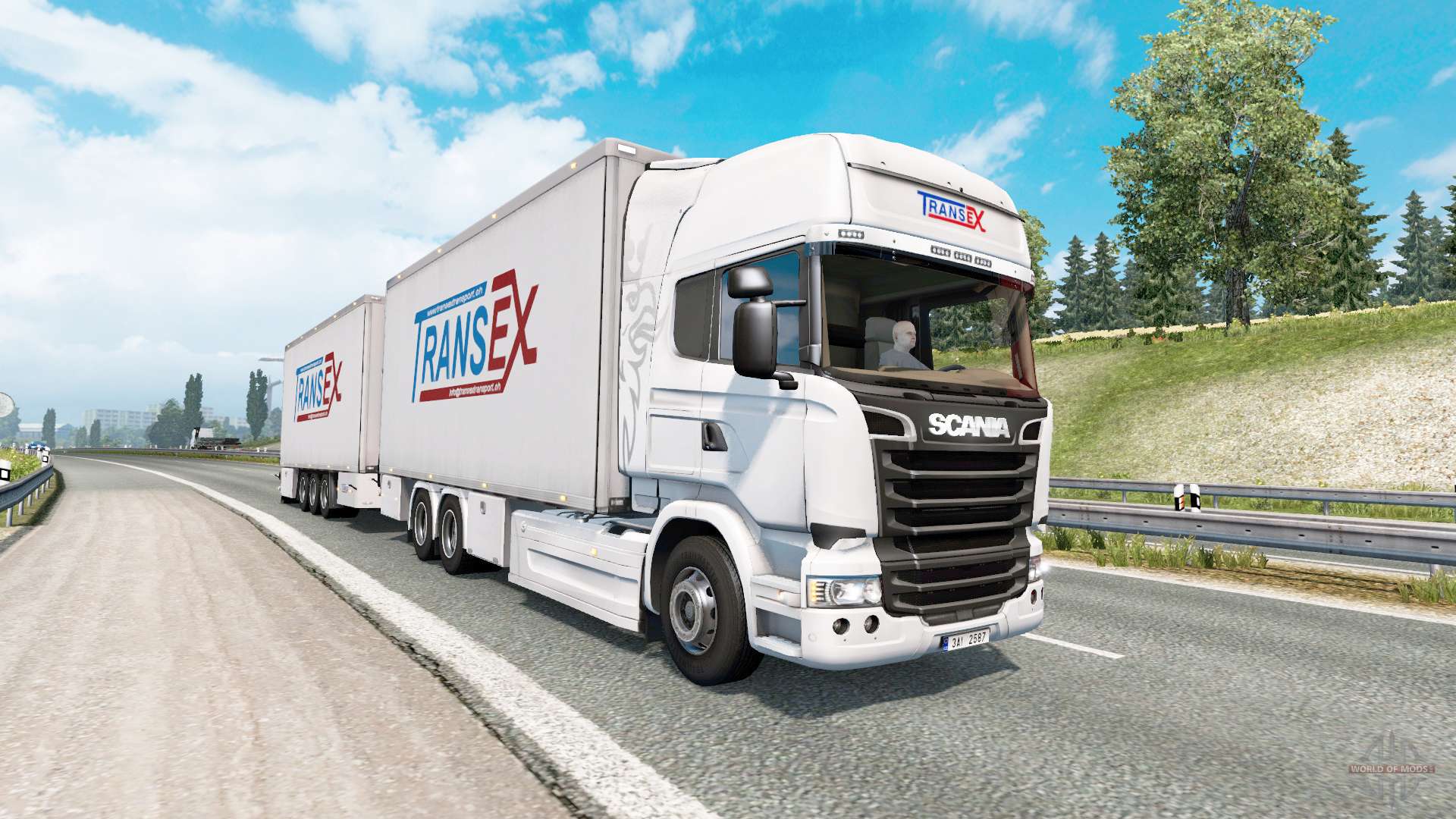 Tandem truck  traffic v1 7  for Euro  Truck  Simulator  2