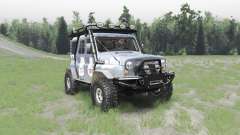 UAZ 31514 on-site trofi for Spin Tires