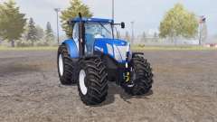 New Holland T7.220 blue power for Farming Simulator 2013