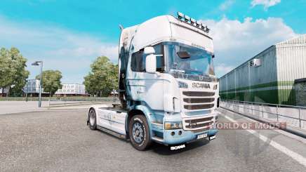 Final Fantasy skin for the truck Scania R-series for Euro Truck Simulator 2