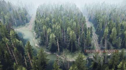 Pine forest 2 v1.1 for MudRunner