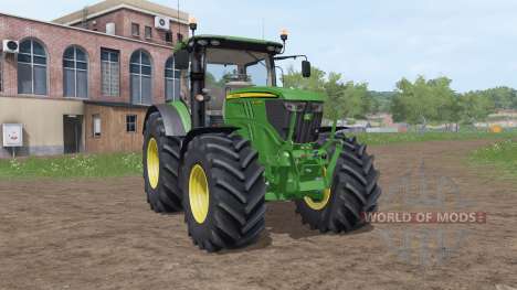 John Deere 6215R v3.2 for Farming Simulator 2017