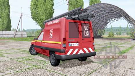 Renault Express Sapeurs-Pompiers for Farming Simulator 2017