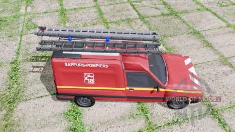 Renault Express Sapeurs-Pompiers for Farming Simulator 2017