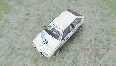 VAZ 2108 rally for Spin Tires