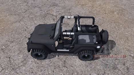 Jeep Wrangler (JK) v2.2 for Farming Simulator 2013
