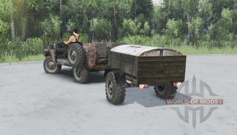 Rusty UAZ 469 v1.2 for Spin Tires