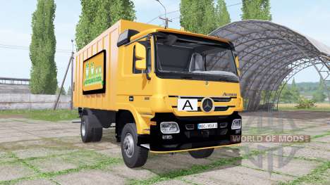 Mercedes-Benz Actros 1836 (MP2) garbage truck for Farming Simulator 2017