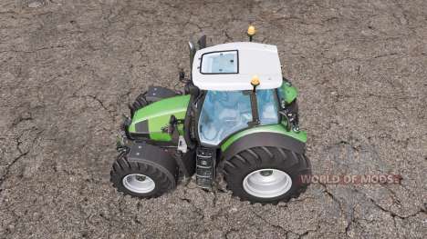 Deutz-Fahr Agrotron 120 Mk3 front loader for Farming Simulator 2015