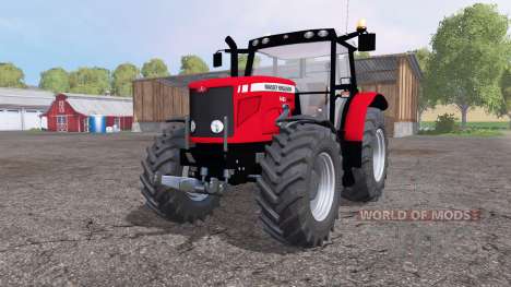 Massey Ferguson 6480 front loader for Farming Simulator 2015