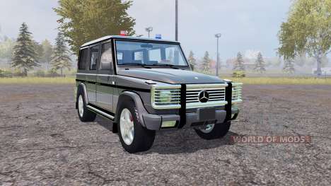 Mercedes-Benz G500 (W463) Unmarked Police for Farming Simulator 2013