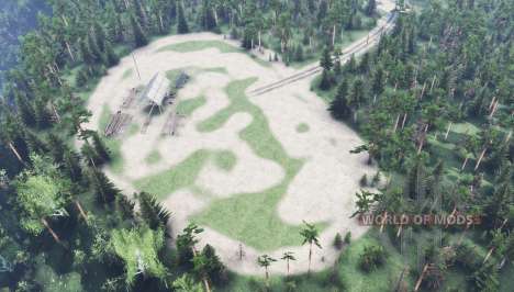 Sawmill on the island v1.1 for Spin Tires