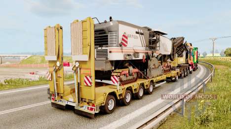 Heavy Haulage Convoy for Euro Truck Simulator 2