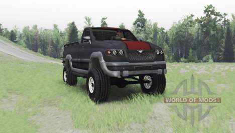 UAZ 27602 for Spin Tires