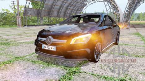 Mercedes-Benz CLA 45 AMG (C117) Black Edition for Farming Simulator 2017