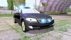 BMW 530d Touring (F11) undercover police for Farming Simulator 2017