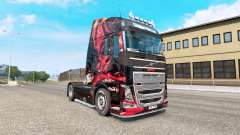 MSI Gaming skin for the Volvo FH truck series for Euro Truck Simulator 2