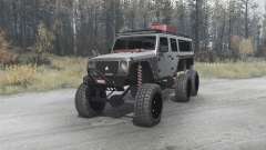 Jeep Wrangler Unlimited 6x6 (JK) crawler for MudRunner