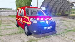 Renault Kangoo Extrem 2013 Sapeurs-Pompiers for Farming Simulator 2017