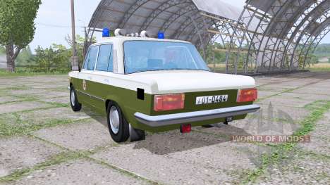 Fiat 125p 1982 Volkspolizei for Farming Simulator 2017