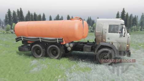 KAMAZ 53215 KO 505A for Spin Tires