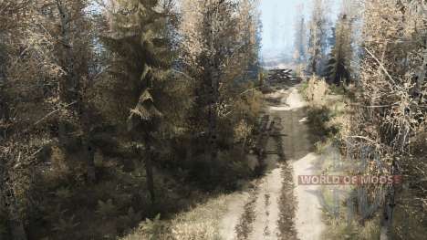 Raked paths for Spintires MudRunner