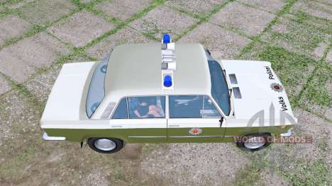 Fiat 125p 1982 Volkspolizei for Farming Simulator 2017